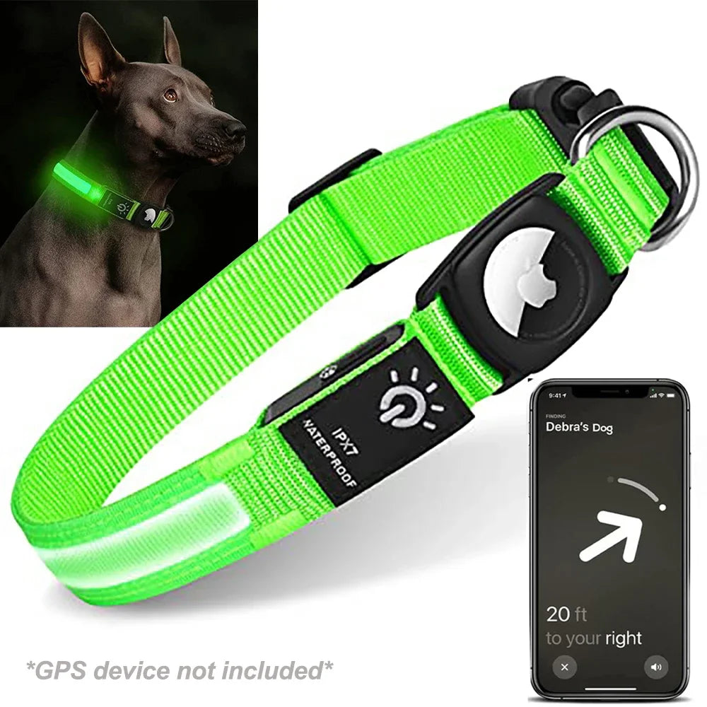 AirTag LED Safety Collar.