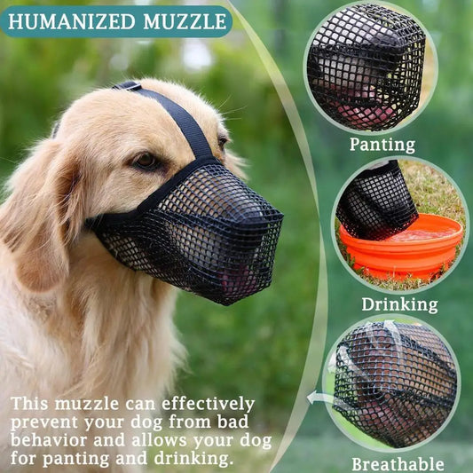 SoftMesh Dog Muzzle