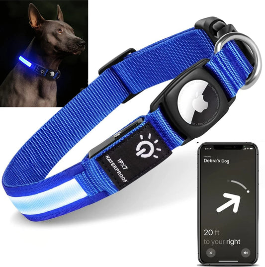 AirTag LED Safety Collar.