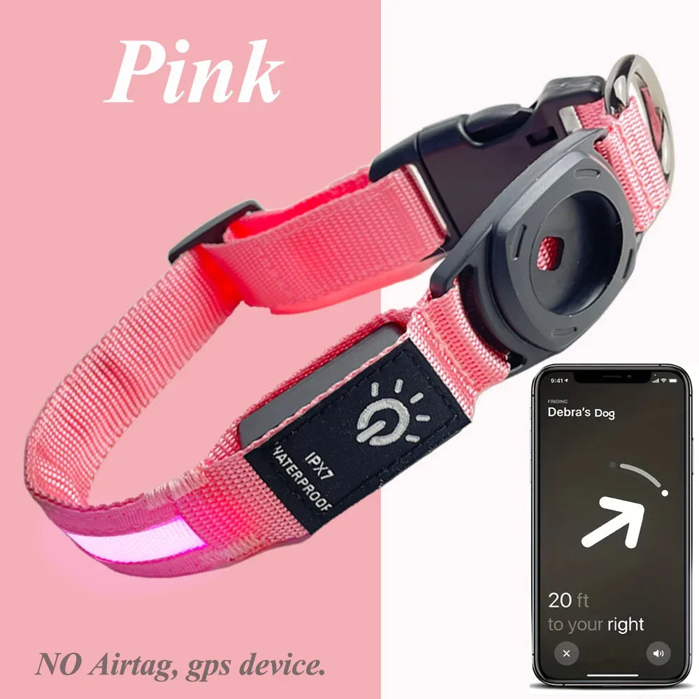 AirTag LED Safety Collar.